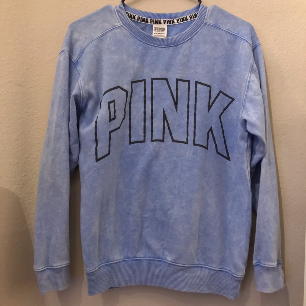 Victoria’s Secret PINK Blue Pullover Sweater